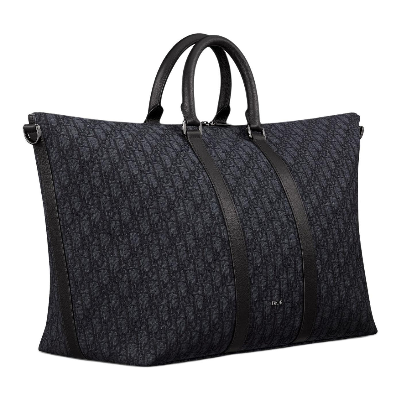 DIOR Cotton Shoulder Bag Crossbody Bag Handbag Men's Black