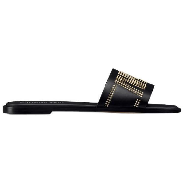 DIOR Dway Slide Slippers Women's Black