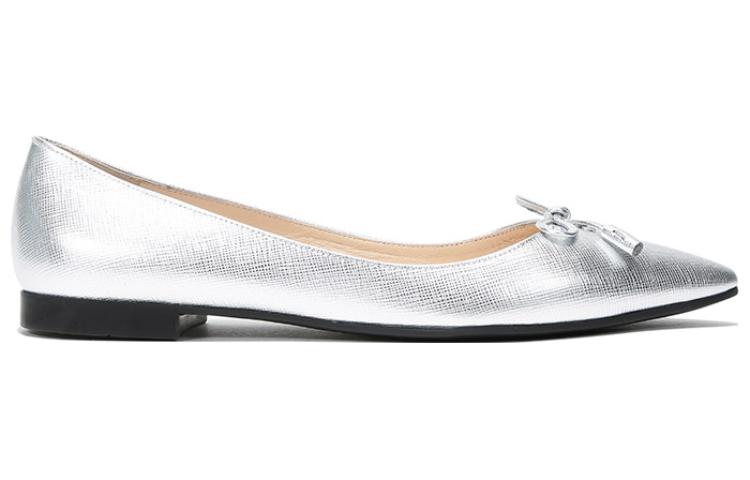 PRADA Casual Single Shoes Women's Silver
