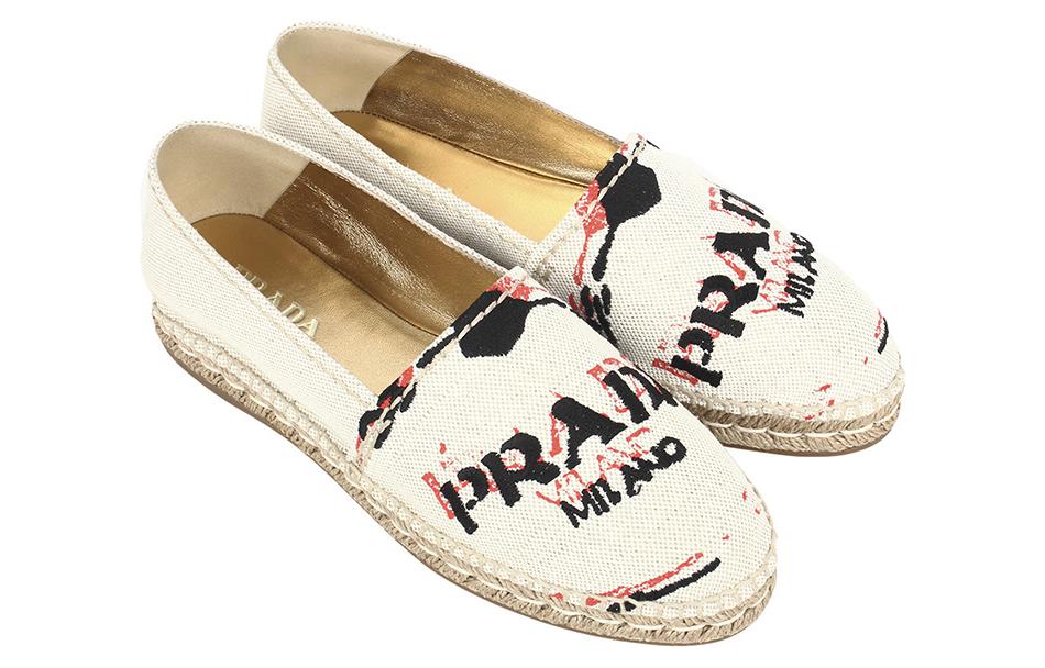 PRADA Espadrilles Women's White