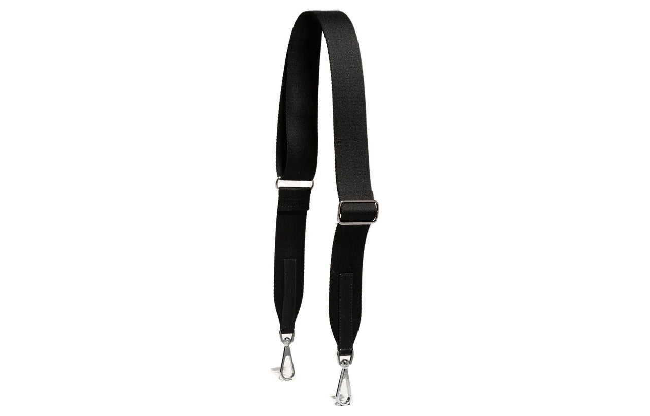 GOYARD Polyester-Cotton Blend With Clamecy Cow Leather Bag Straps Medium Size Unisex Black
