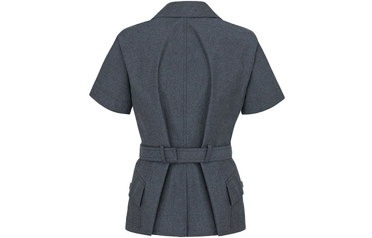 DIOR Quarterly New Products Denim Jackets Women's Blue