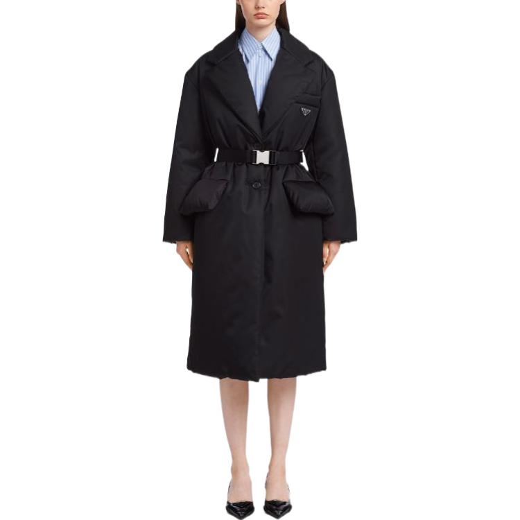 PRADA Coats Women's Black