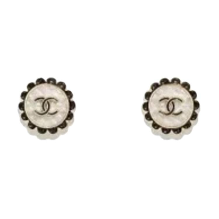 CHANEL - Stud Earrings Women's Multicolor