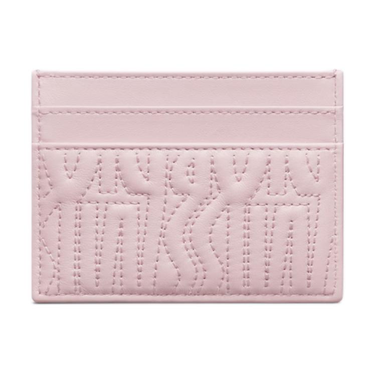 DIOR Miss Dior Lambskin Card Holder Women's Light Pink