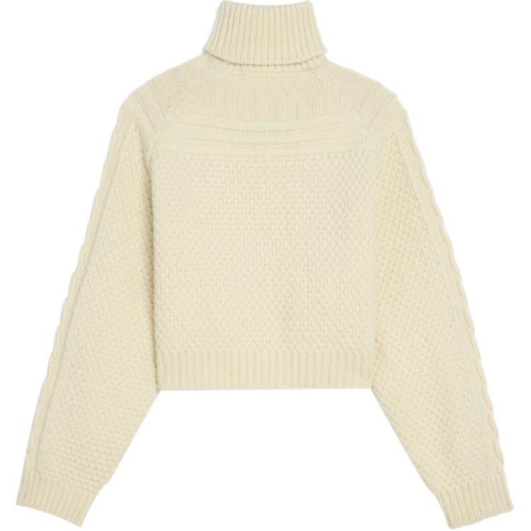CELINE FW21 Cashmere Sweater Women's Ecru