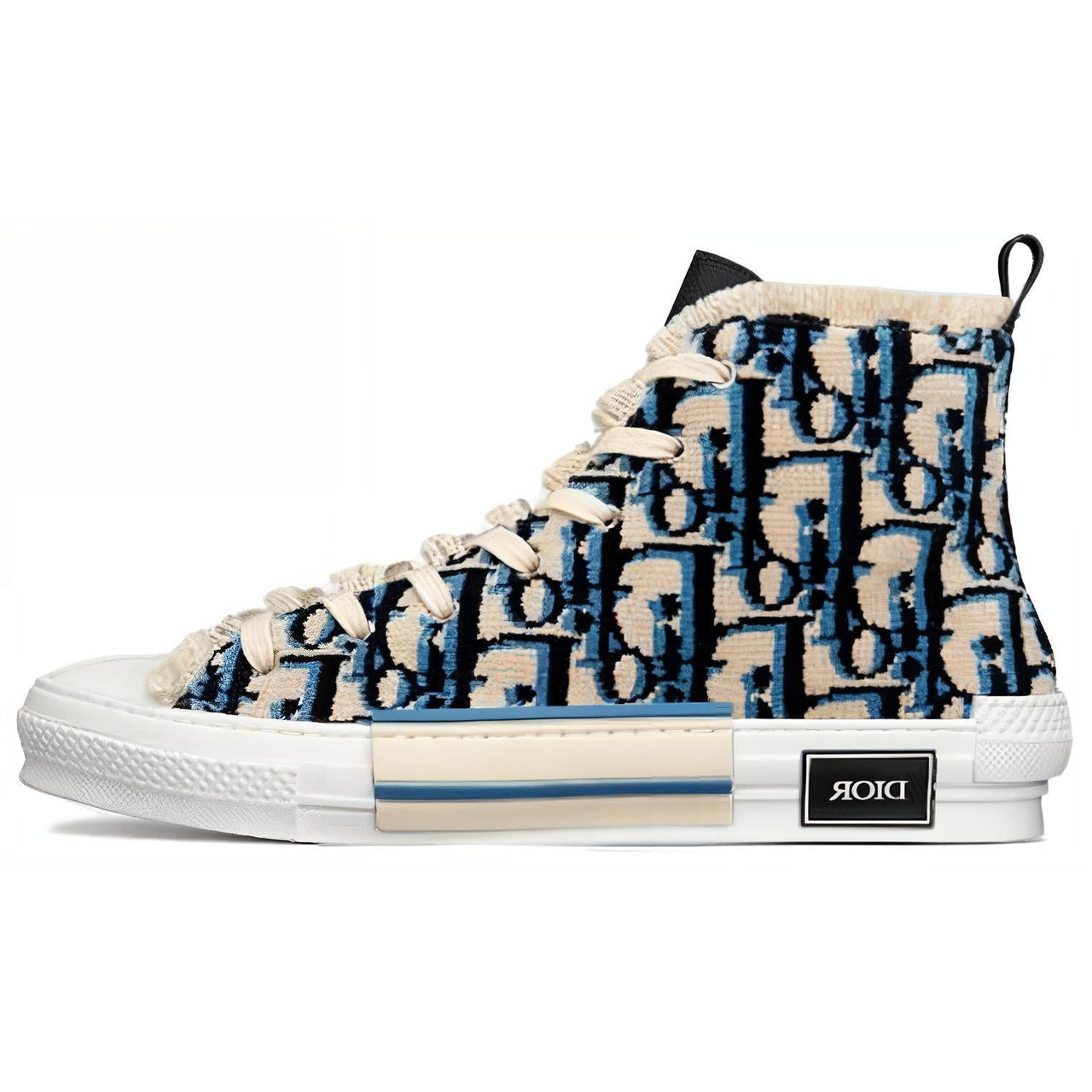 DIOR B23 High Beige Black Navy Tapestry