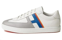 HERMES Boomerang Low-Top Skateboard Shoes Men's White