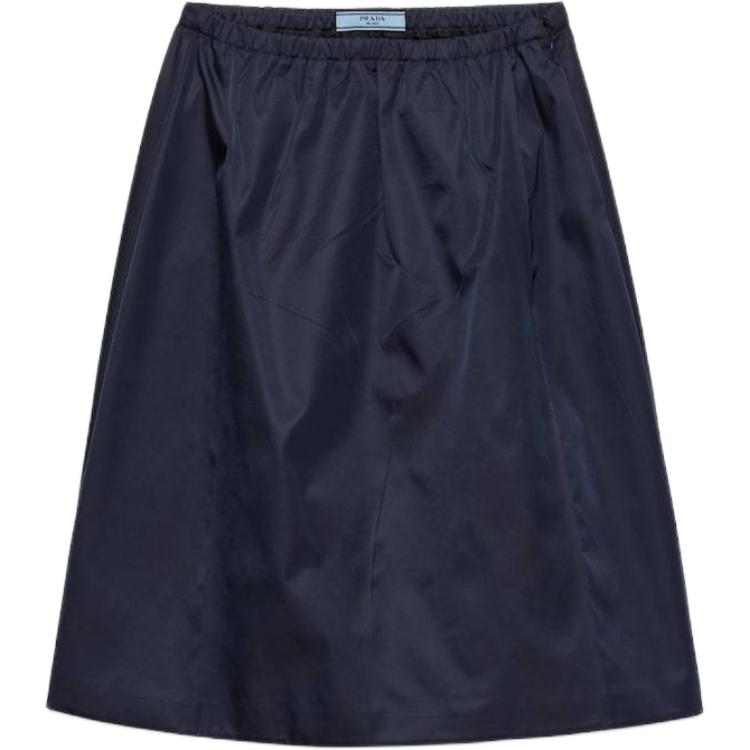 PRADA Casual Short Skirts Women's Blue