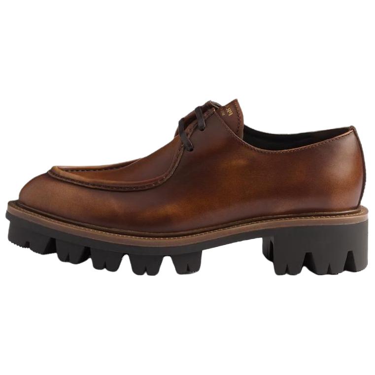 PRADA Casual Single Shoes 4.5cm Women's Brown