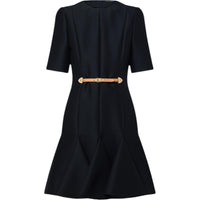 LOUIS VUITTON Godet Skater Dress
