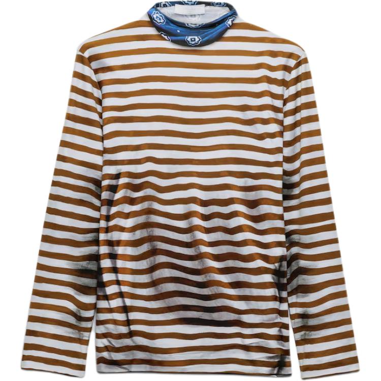 PRADA SS25 T Shirt Men's Tobacco