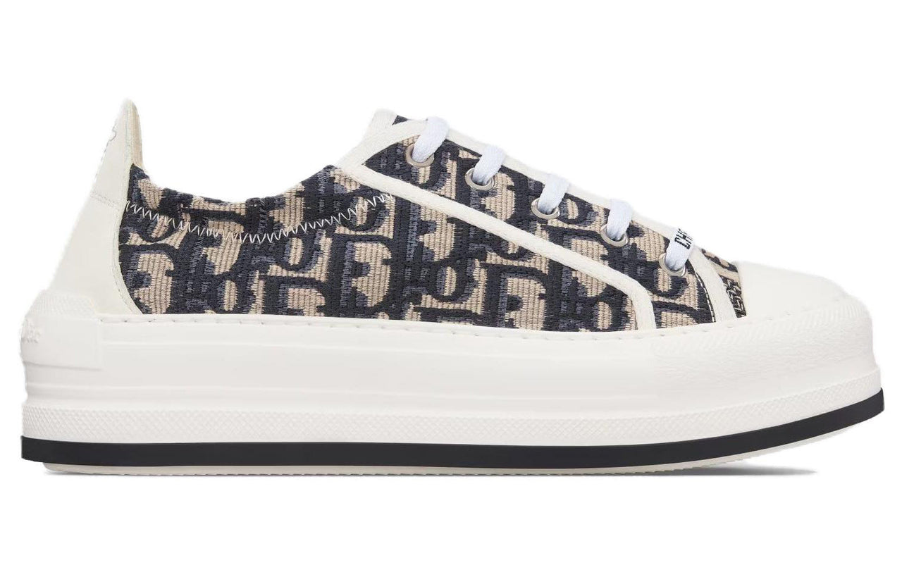 DIOR Women's Walk'n'DIOR Platform 'DIOR Oblique - Deep Blue'