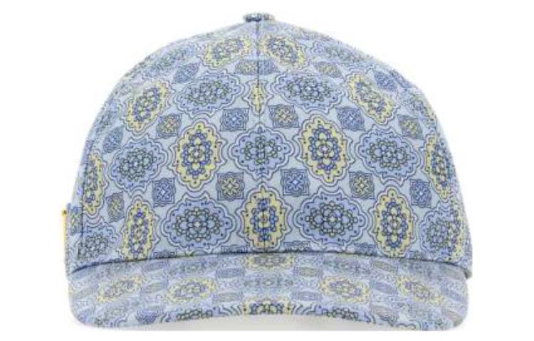 PRADA Cotton Baseball Caps Women's Blue