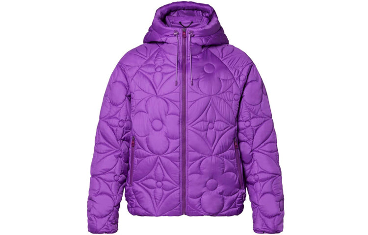LOUIS VUITTON Lvse Flower Quilted Hoodie Jacket