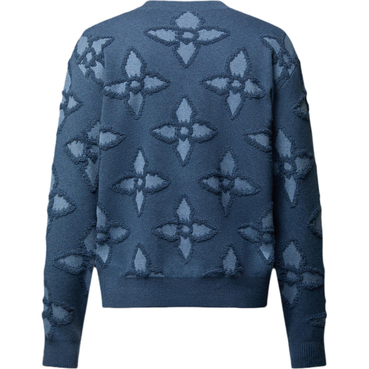 LOUIS VUITTON Textured Cotton Crewneck