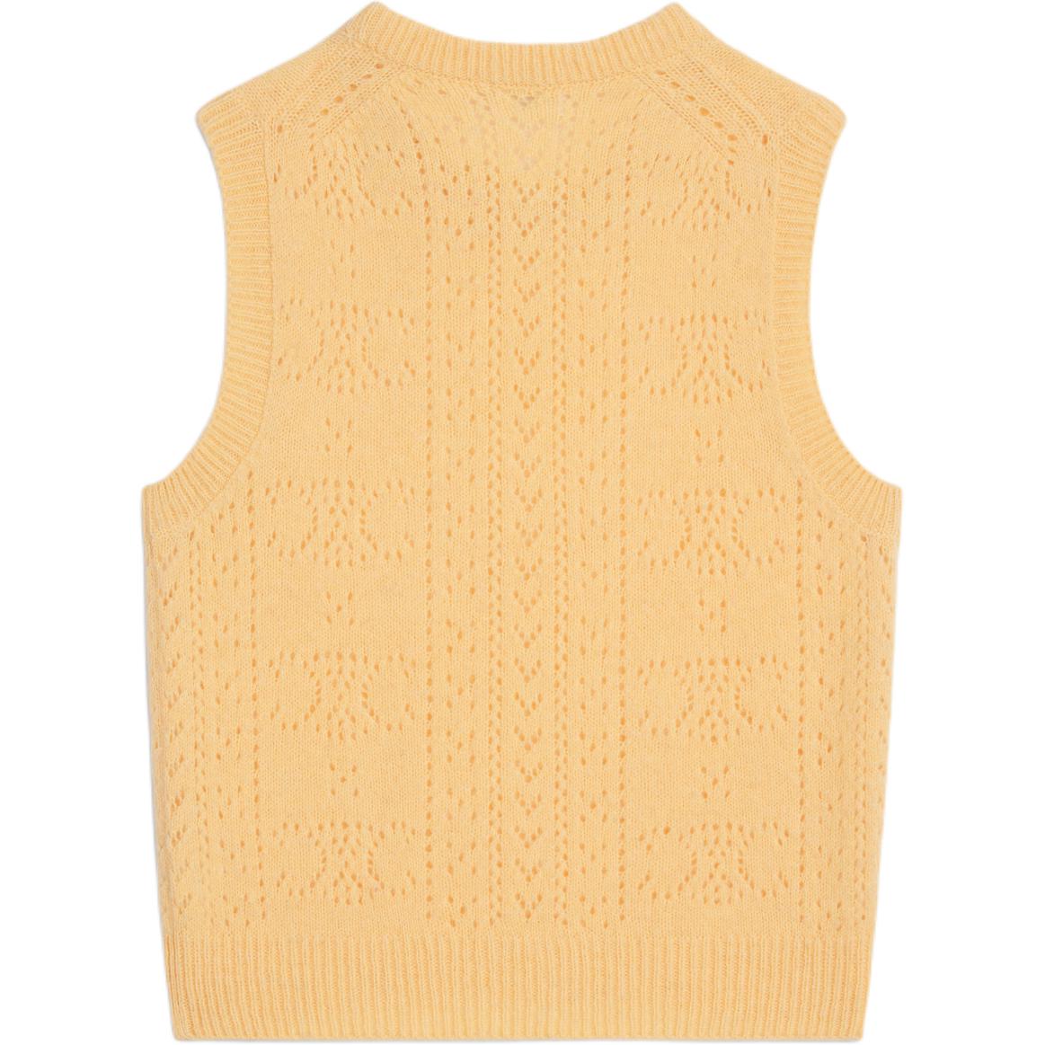 CELINE Cowl Neck Sweater In Pointelle Cashmere