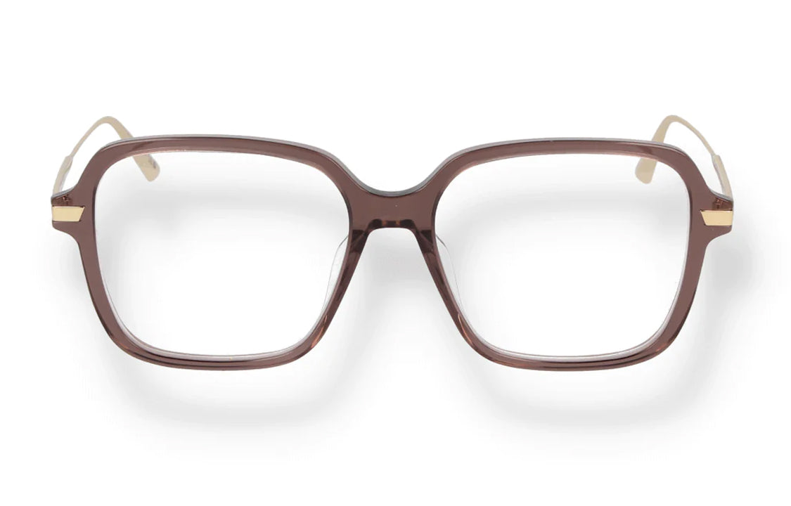 DIOR Acetate Irregular Shape Eyeglass Frames Women's Brown