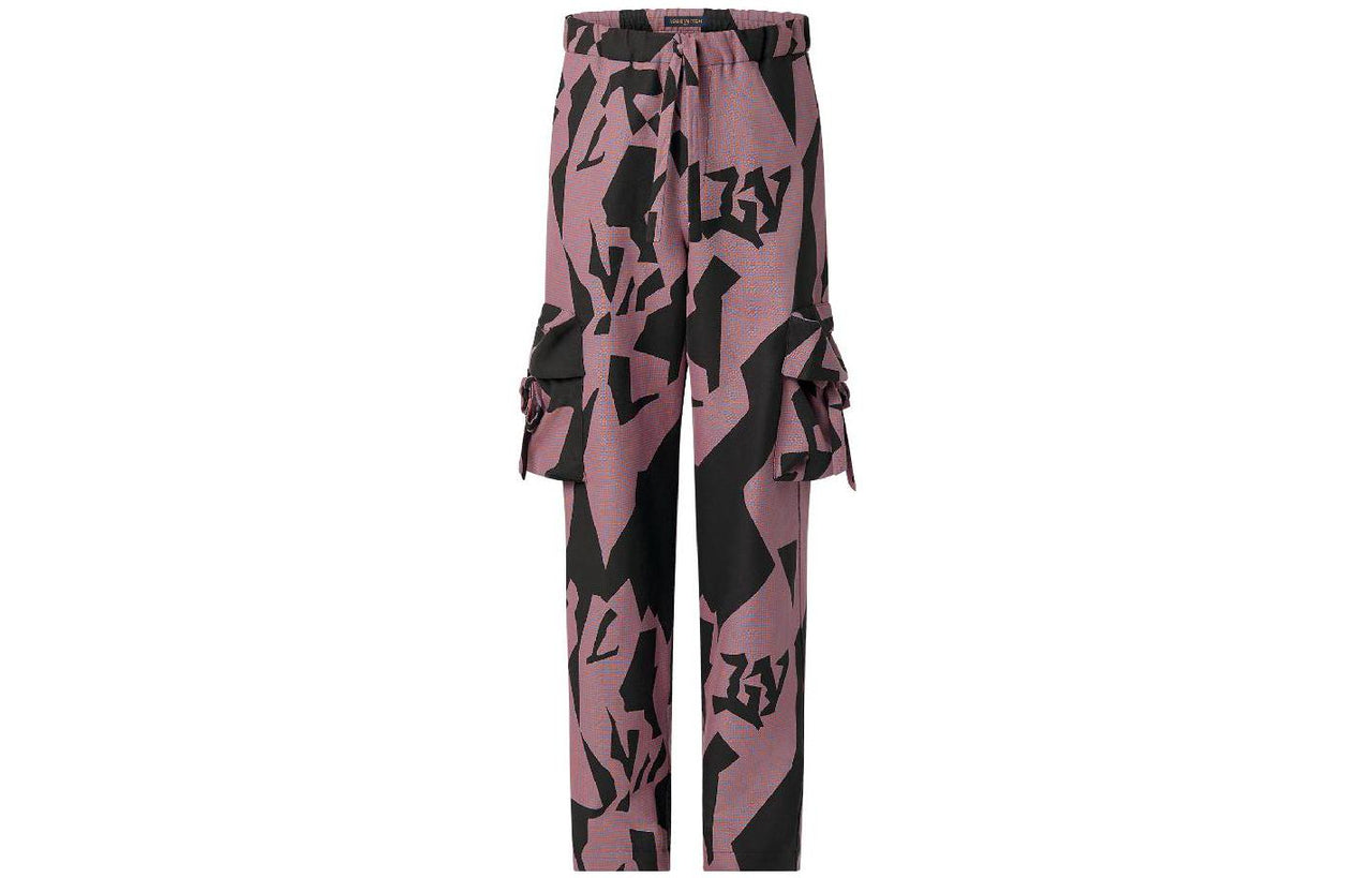 LOUIS VUITTON SS23 Cargo Pants Men's Pink