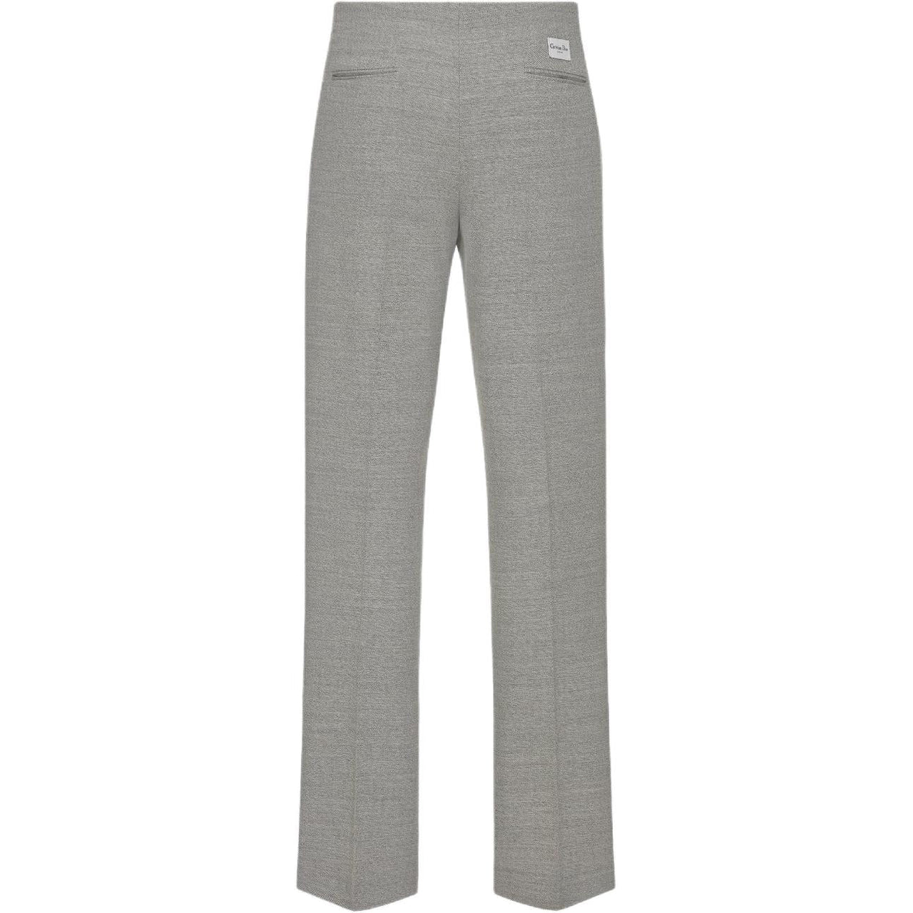 DIOR FW24 Knitted Sweatpants Men's Light Gray