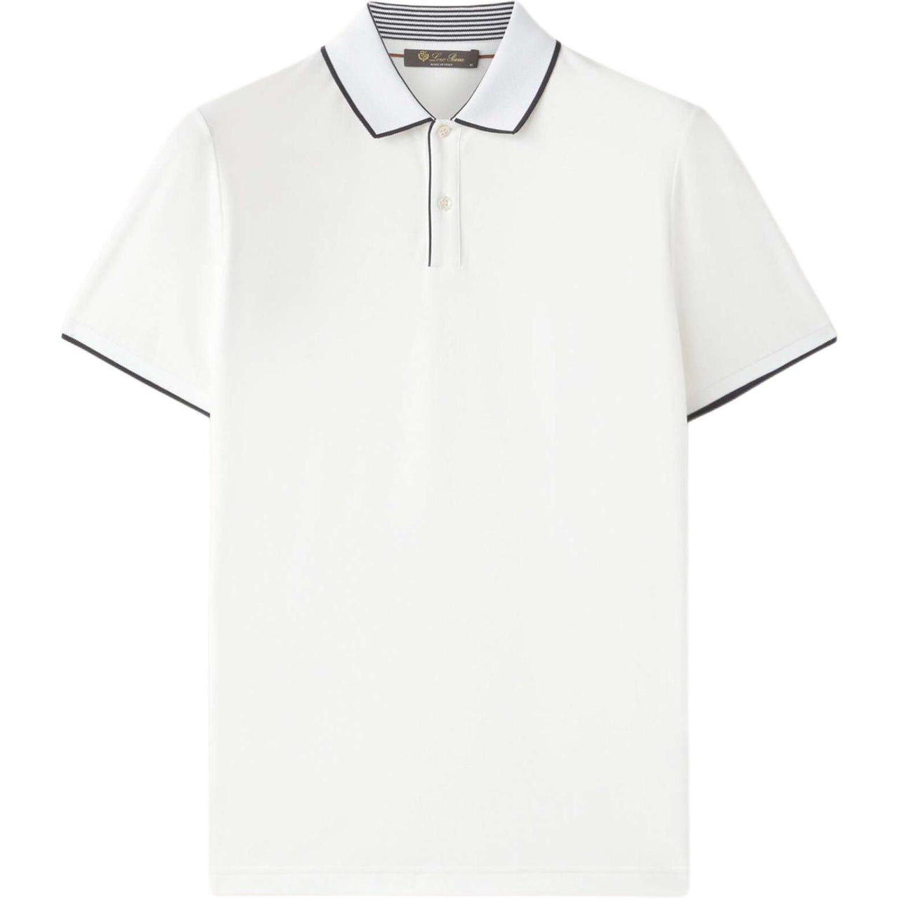 Loro Piana Button Detailed Short-Sleeved Polo Shirt