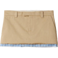 MIU MIU Contrasting trim Skirt