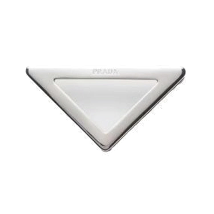 PRADA Enamel Metal Accessories Men's Silver