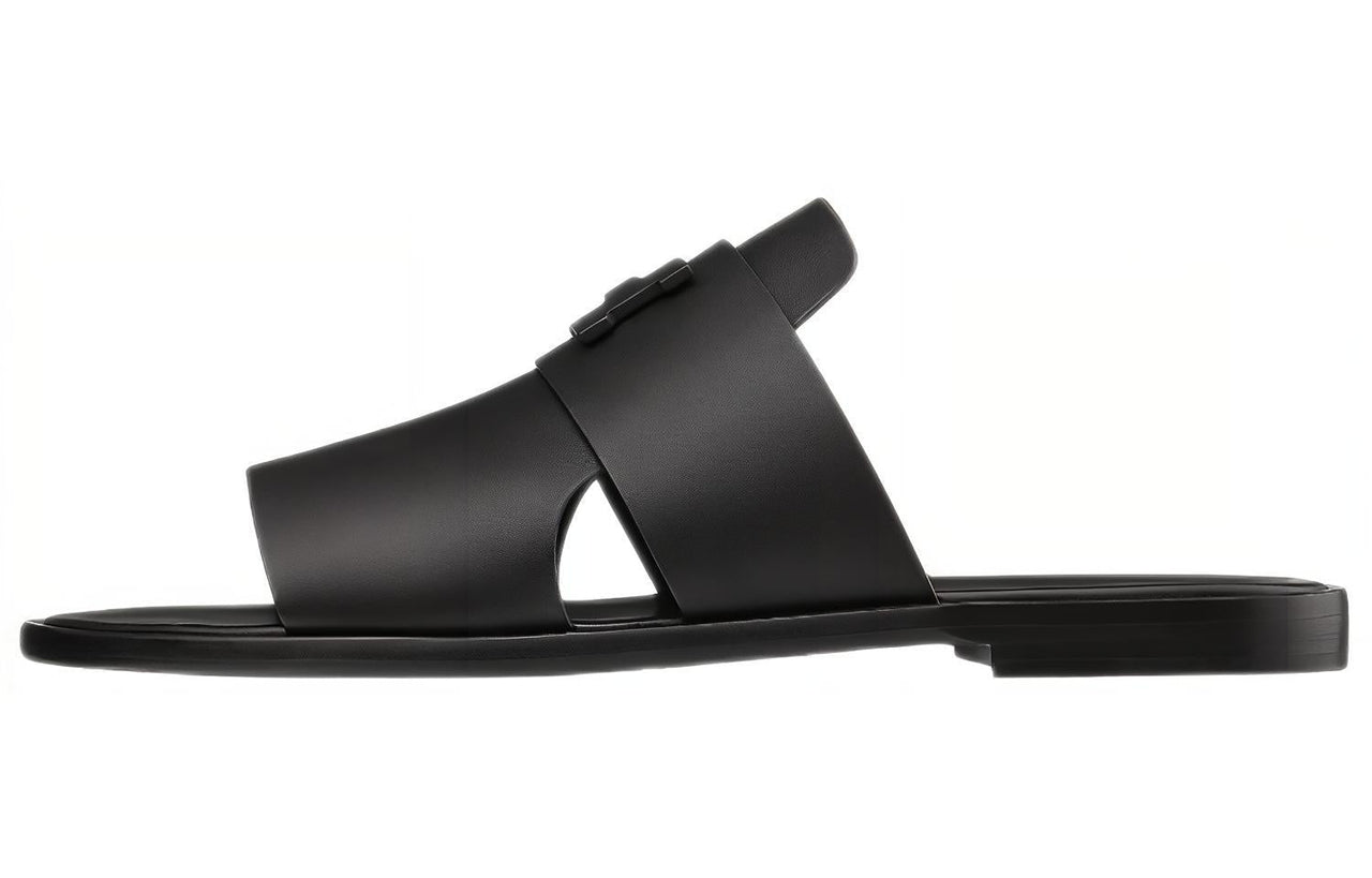 HERMES Arles Slide Slippers Men's Black