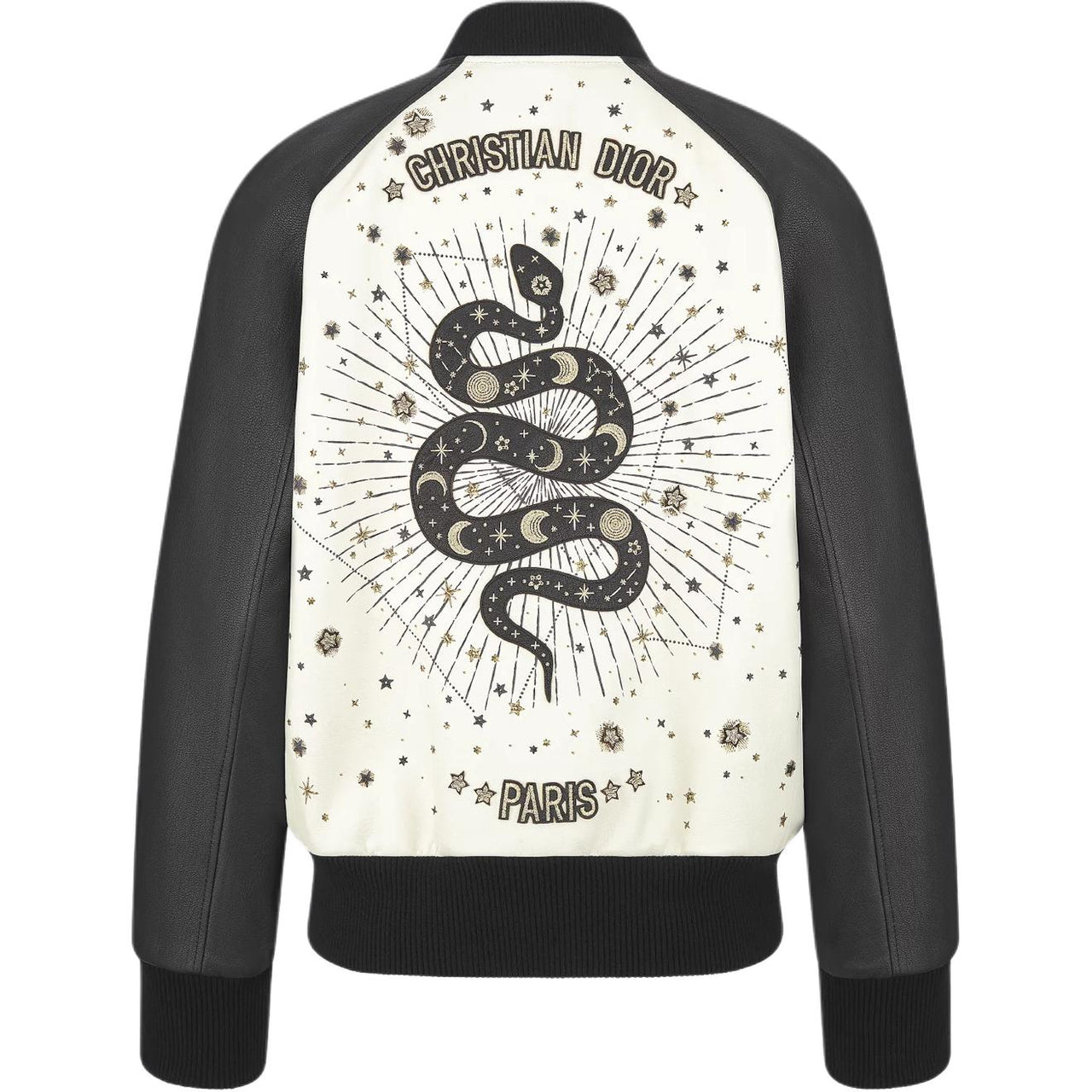 DIOR Leather Jacket Women's Black