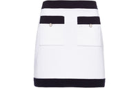 MIU MIU Casual Short Skirts Women's White