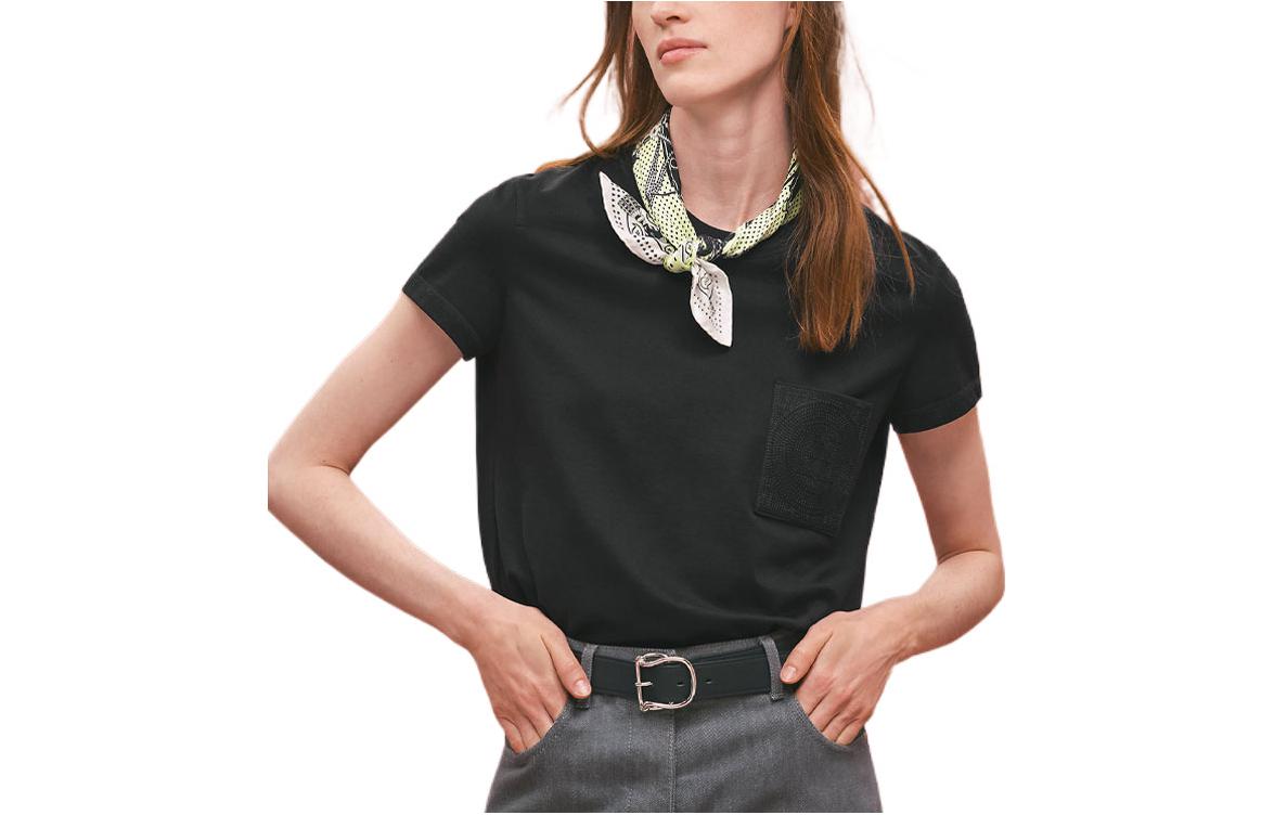 HERMES T-Shirts Women's Black