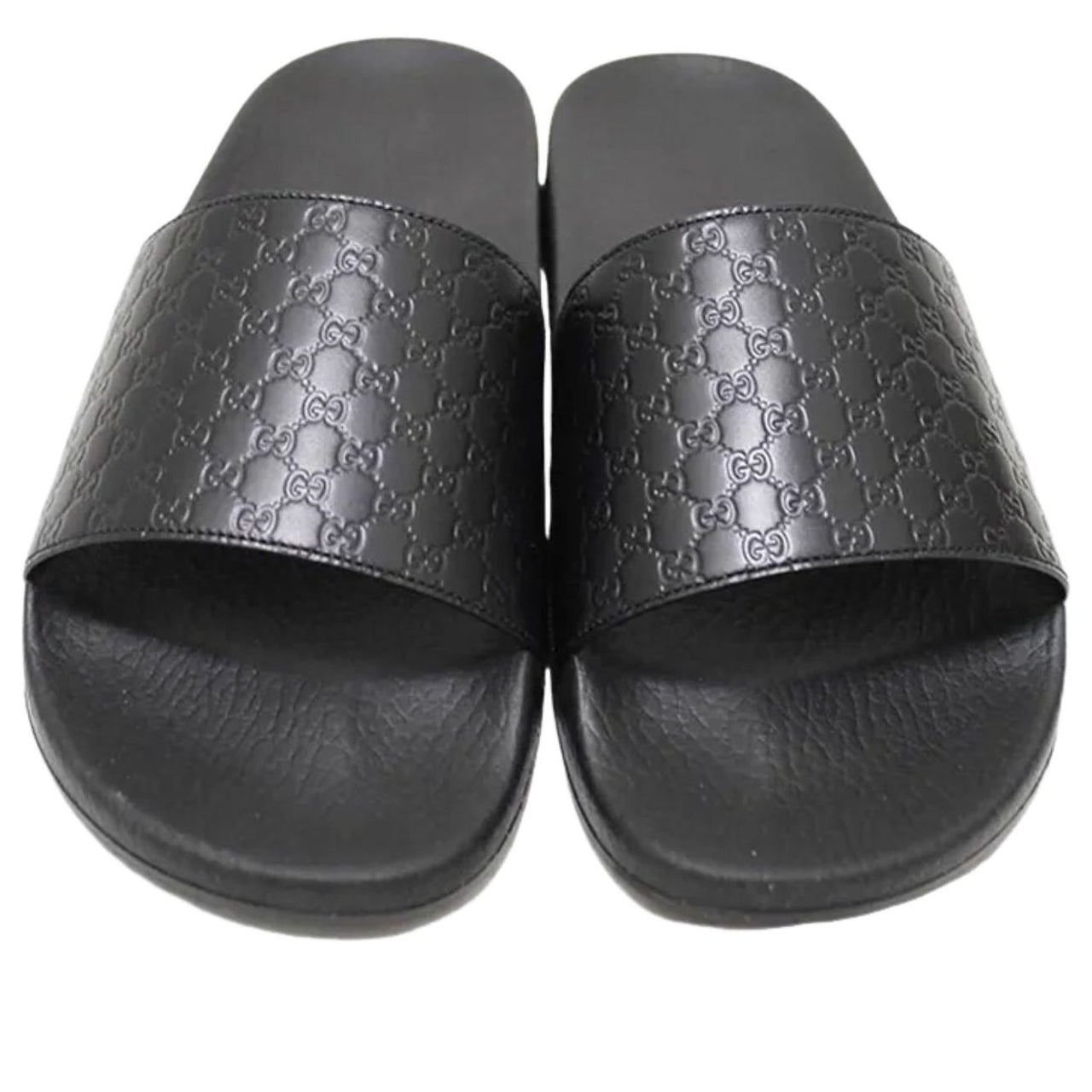 Gucci MicroGuccissima Slides 'Black' 567115-BMJ00-1000