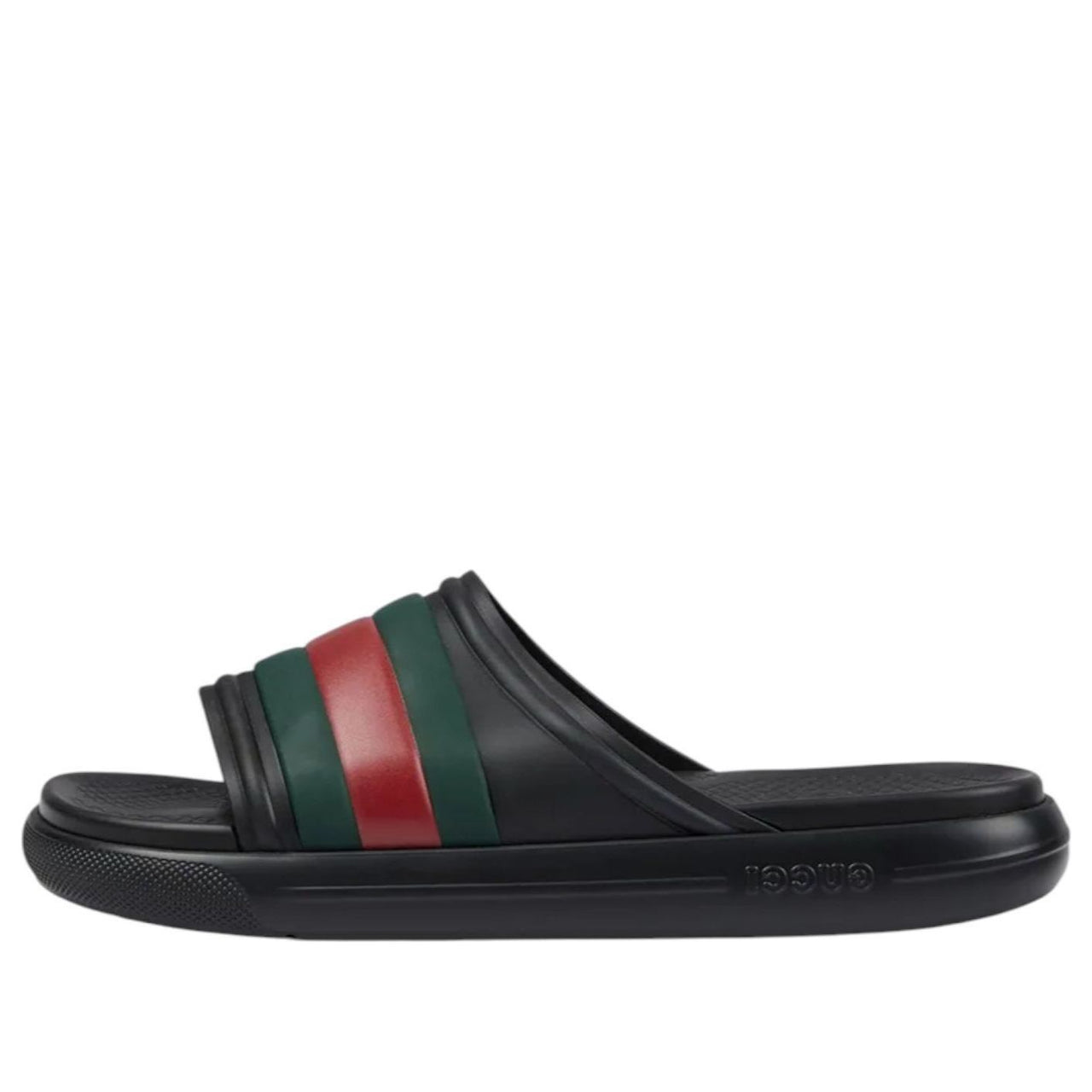 Gucci Web Slide Sandal 'Black Green Red' 780286-J8700-1025