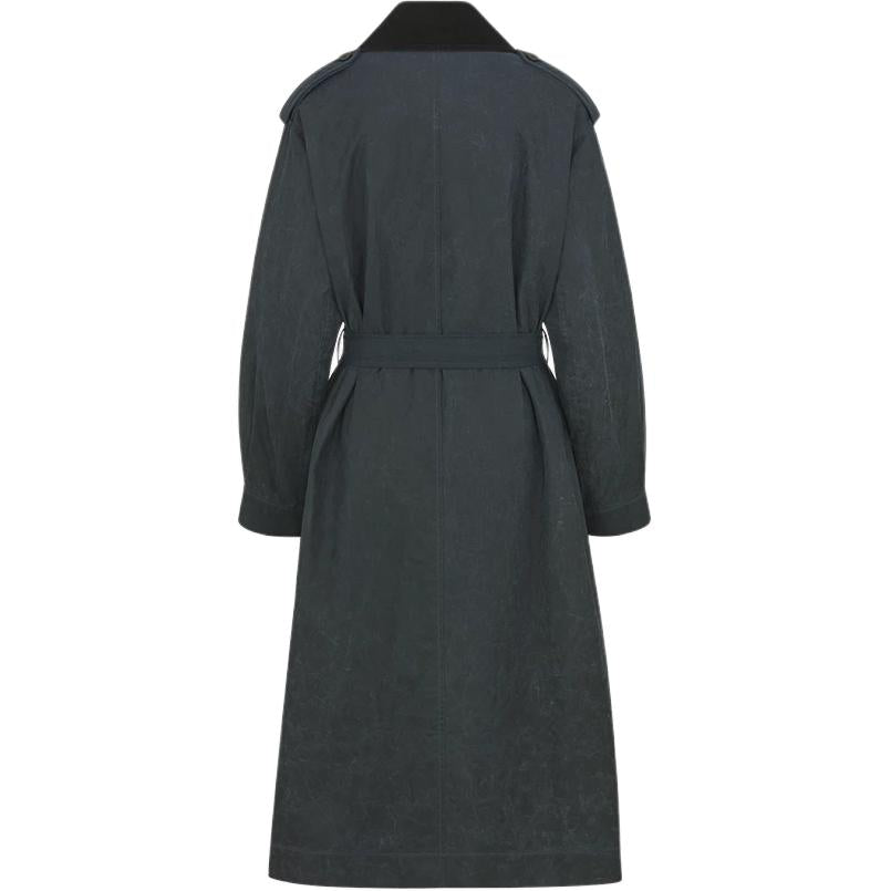 DIOR SS25 Trench Coat Men's Navy