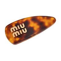MIU MIU Hair Clips Women's Tortoiseshell