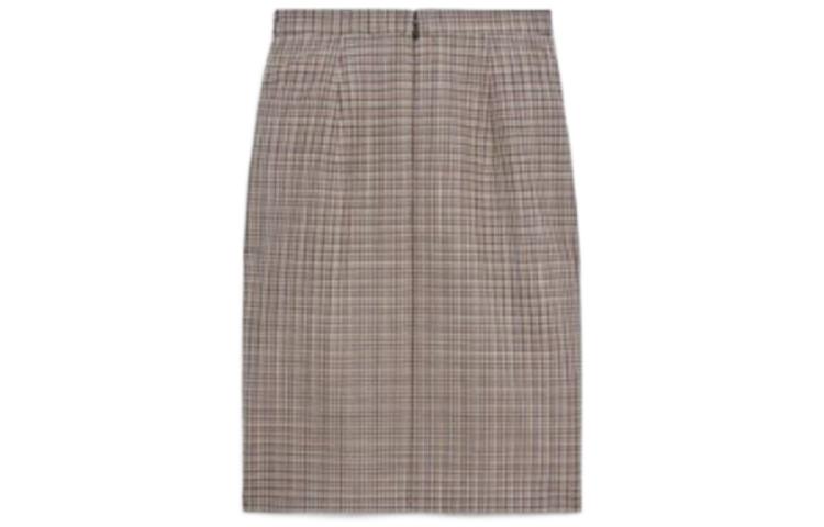 CELINE Casual Short Skirts Women's Khaki