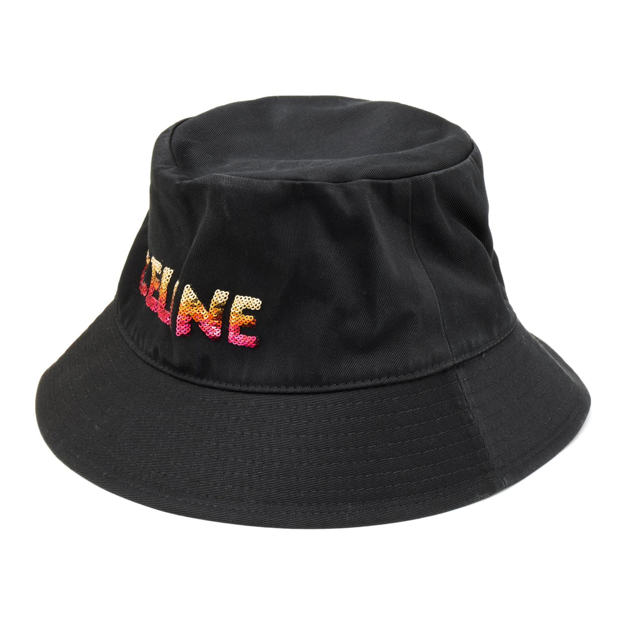 CELINE Sequin Detailed Bucket Hat
