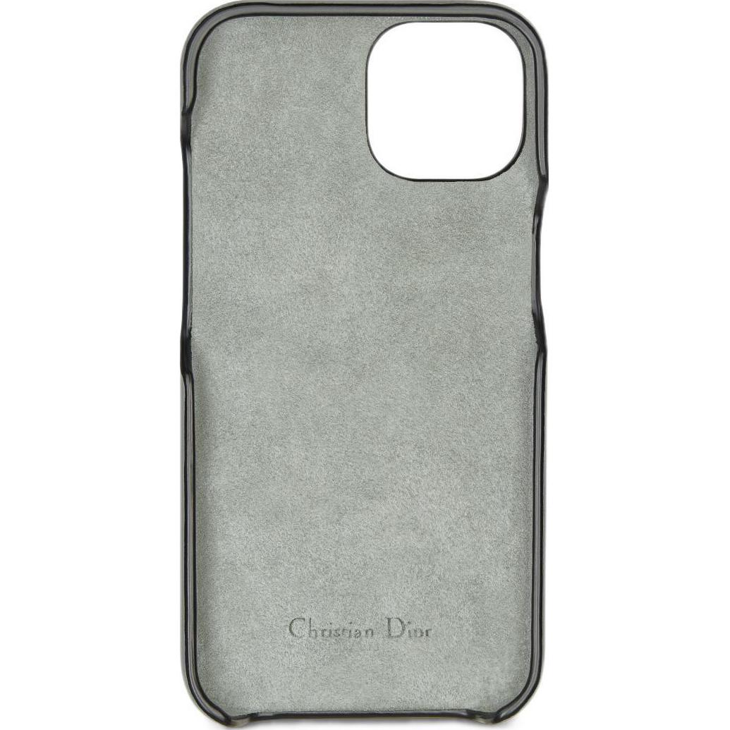 DIOR Canvas Material Pattern Jacquard Protective Sleeve Phone Cases COMPATIBLE WITH IPHONE 14 PRO