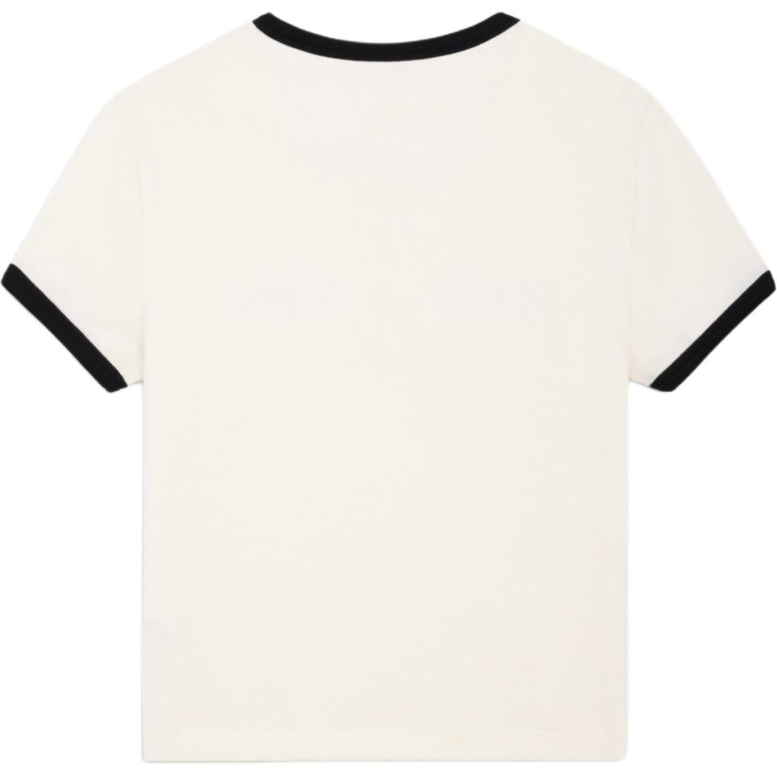 CELINE Regular T Shirt Women's Black White