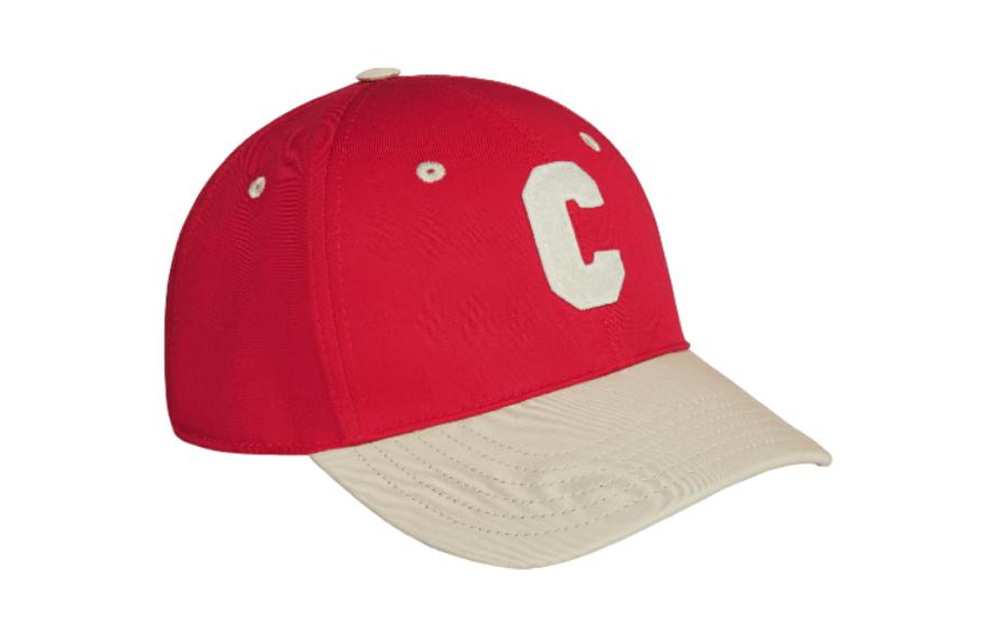 CELINE Cotton Baseball Caps Men's Red