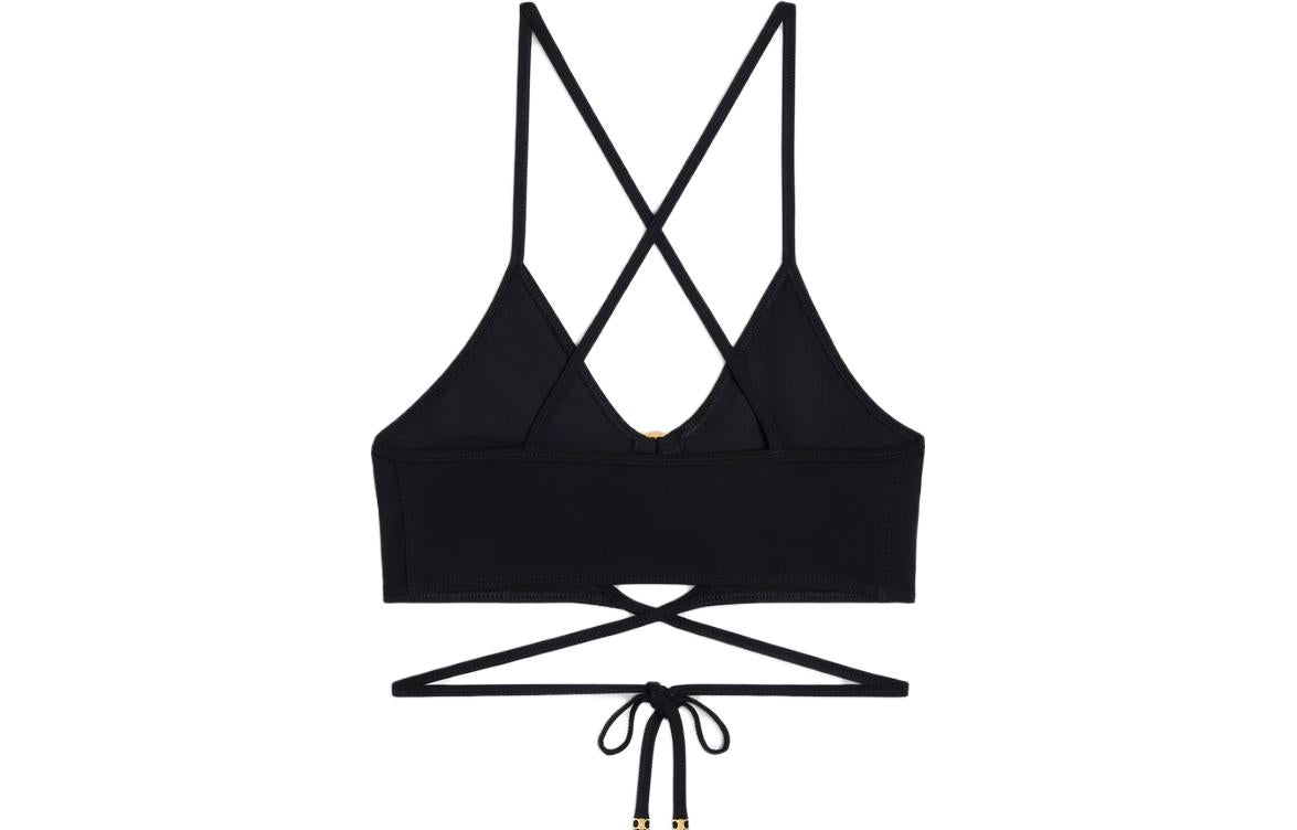 CELINE Triomphe Triangle Top In Matte Jersey