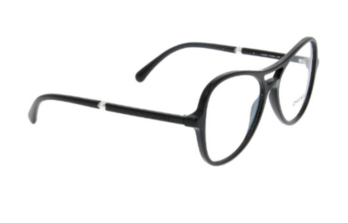 CHANEL - Aviator Eyeglass Frames Women's Black