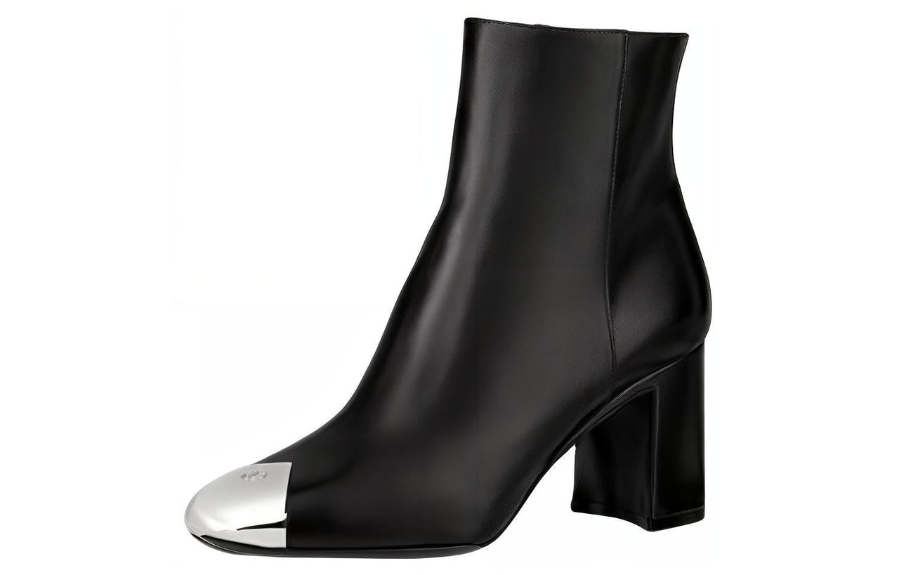 LOUIS VUITTON Ankle Boots Women's Black