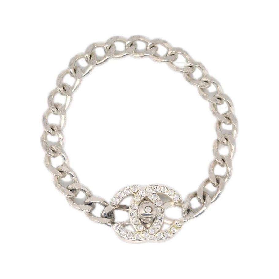 CHANEL 1996 Cc Turn lock Chain Bracelet