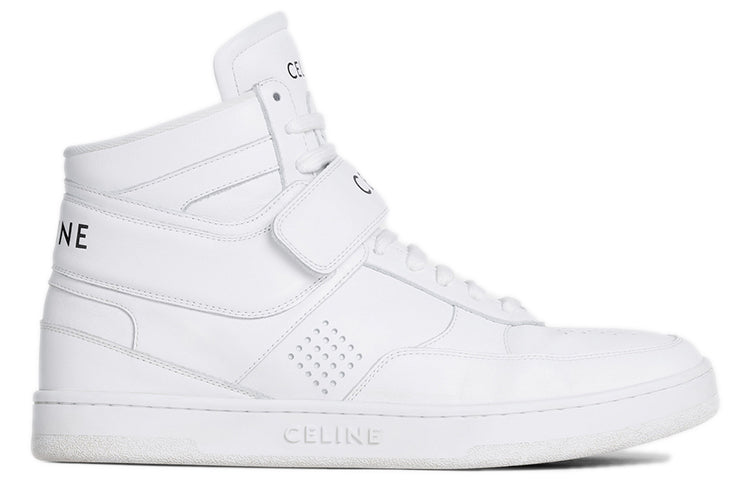 CELINE CT 03 High Top Skateboard Shoes Women's Neon White