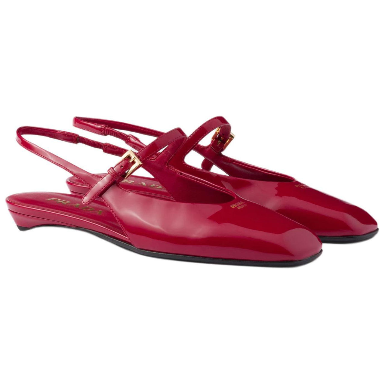 PRADA Casual Single Shoes Women's Red
