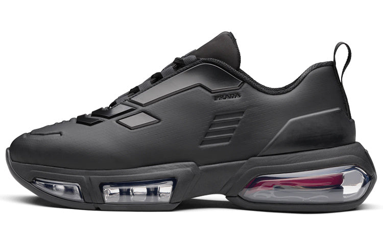 PRADA Collision Casual Shoes Women's Low-Top Black