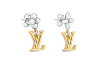LOUIS VUITTON Lv Iconic Flower Earrings