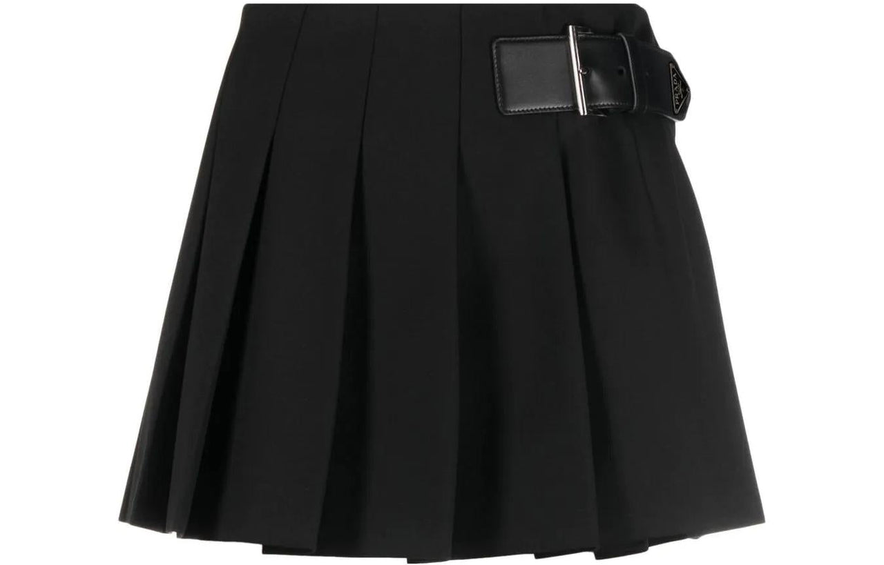 PRADA Casual Short Skirts Women's Black