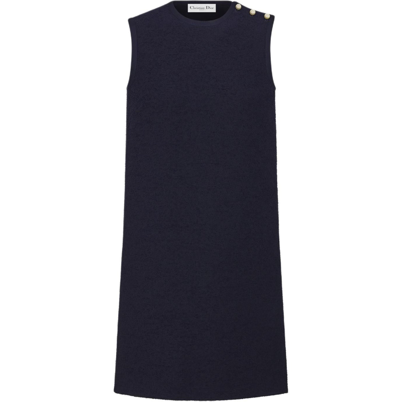 DIOR Sleeveless Dress Women's Marine Blue